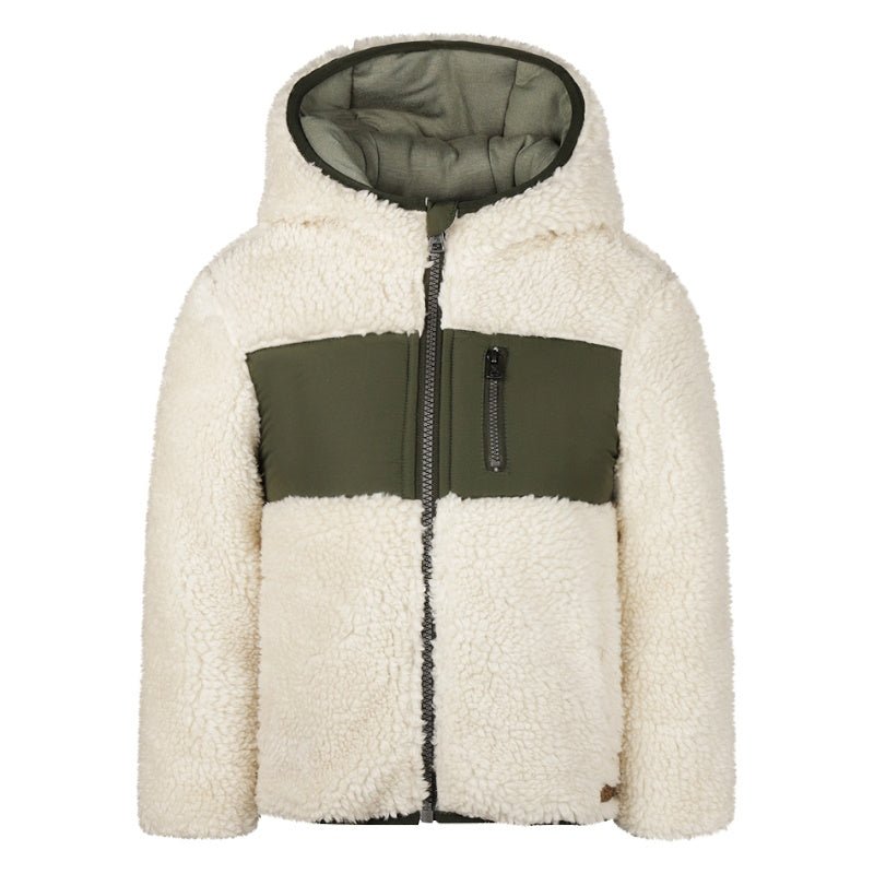 Witte jacket 52802 - Capuchon Fashion