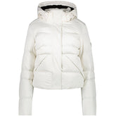 Witte jacket Alena - Capuchon Fashion