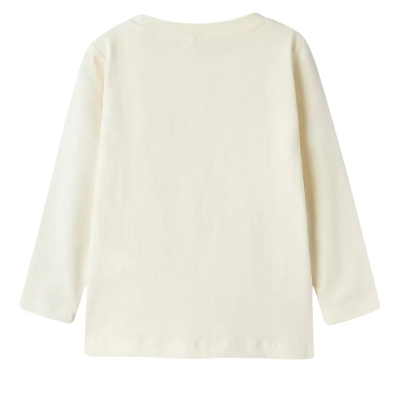 Witte longsleeve Tillie - Capuchon Fashion