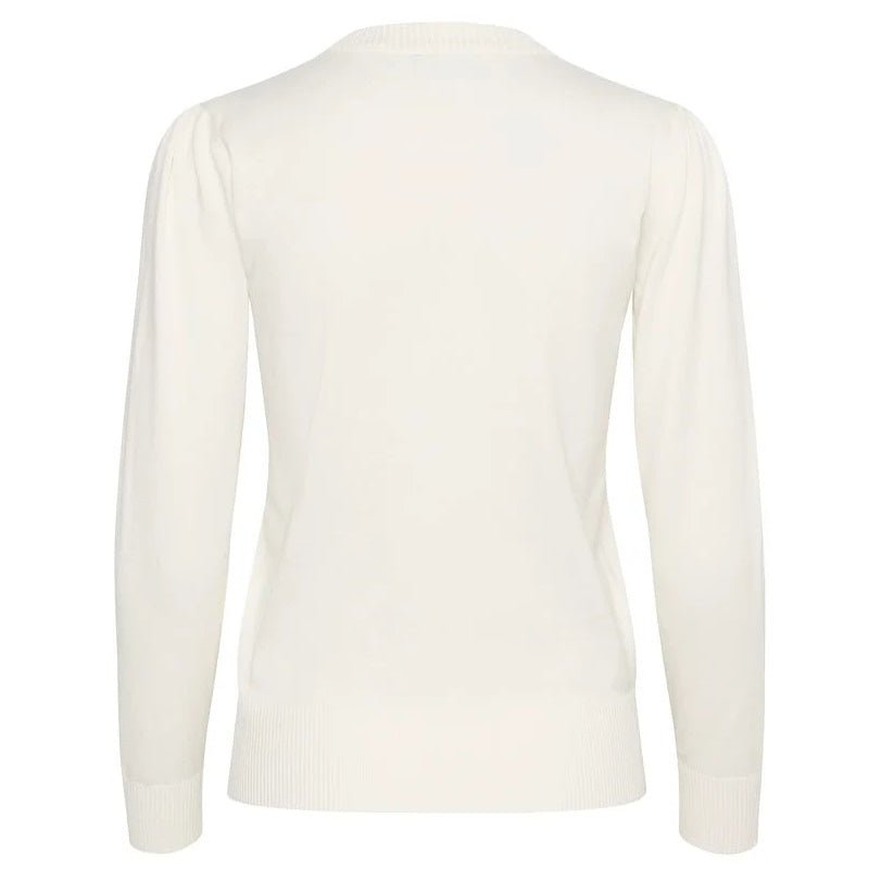 Witte pullover Mila - Capuchon Fashion