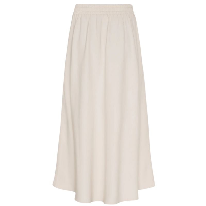 Witte rok met elastische band Josia - Capuchon Fashion