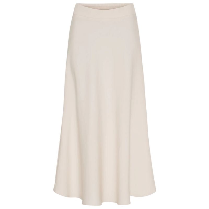 Witte rok met elastische band Josia - Capuchon Fashion