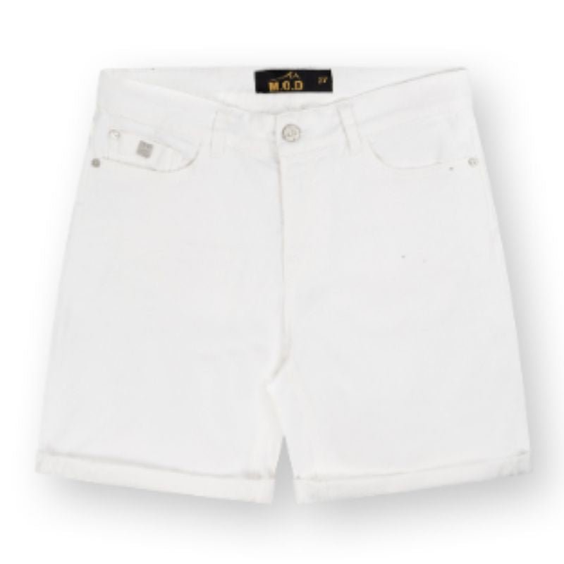 Witte short Lucky - Capuchon Fashion