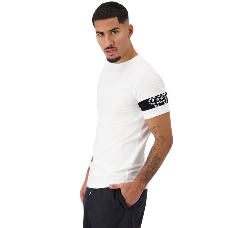 Witte tee Commander - Capuchon Fashion