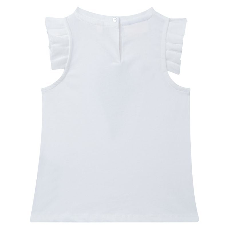 Witte top Millie - Capuchon Fashion