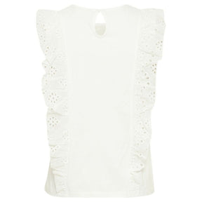 Witte top Mirabelle - Capuchon Fashion