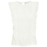 Witte top Mirabelle - Capuchon Fashion