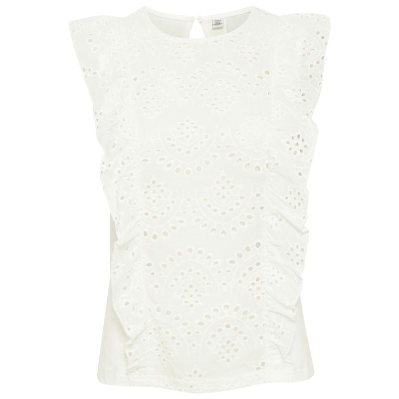 Witte top Mirabelle - Capuchon Fashion