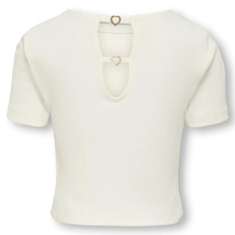 Witte top Rene - Capuchon Fashion