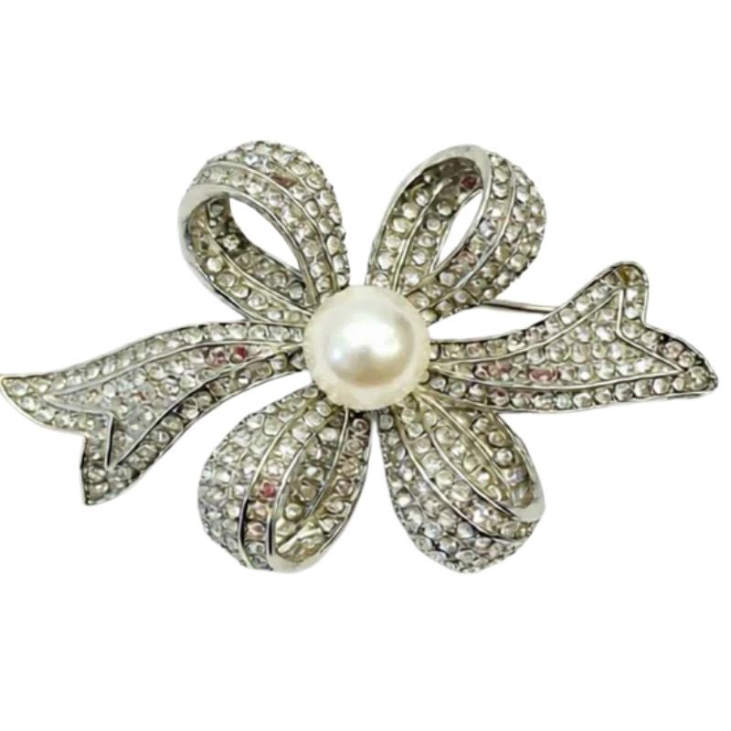 Zilveren glitter broche Breana - Capuchon Fashion