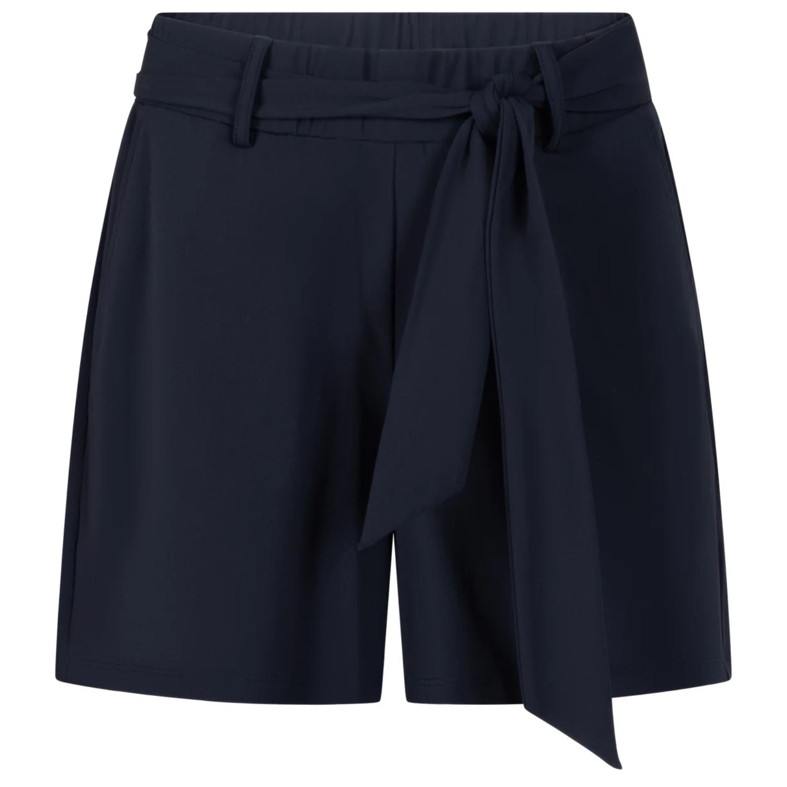 Donkerblauwe travel short Maddy