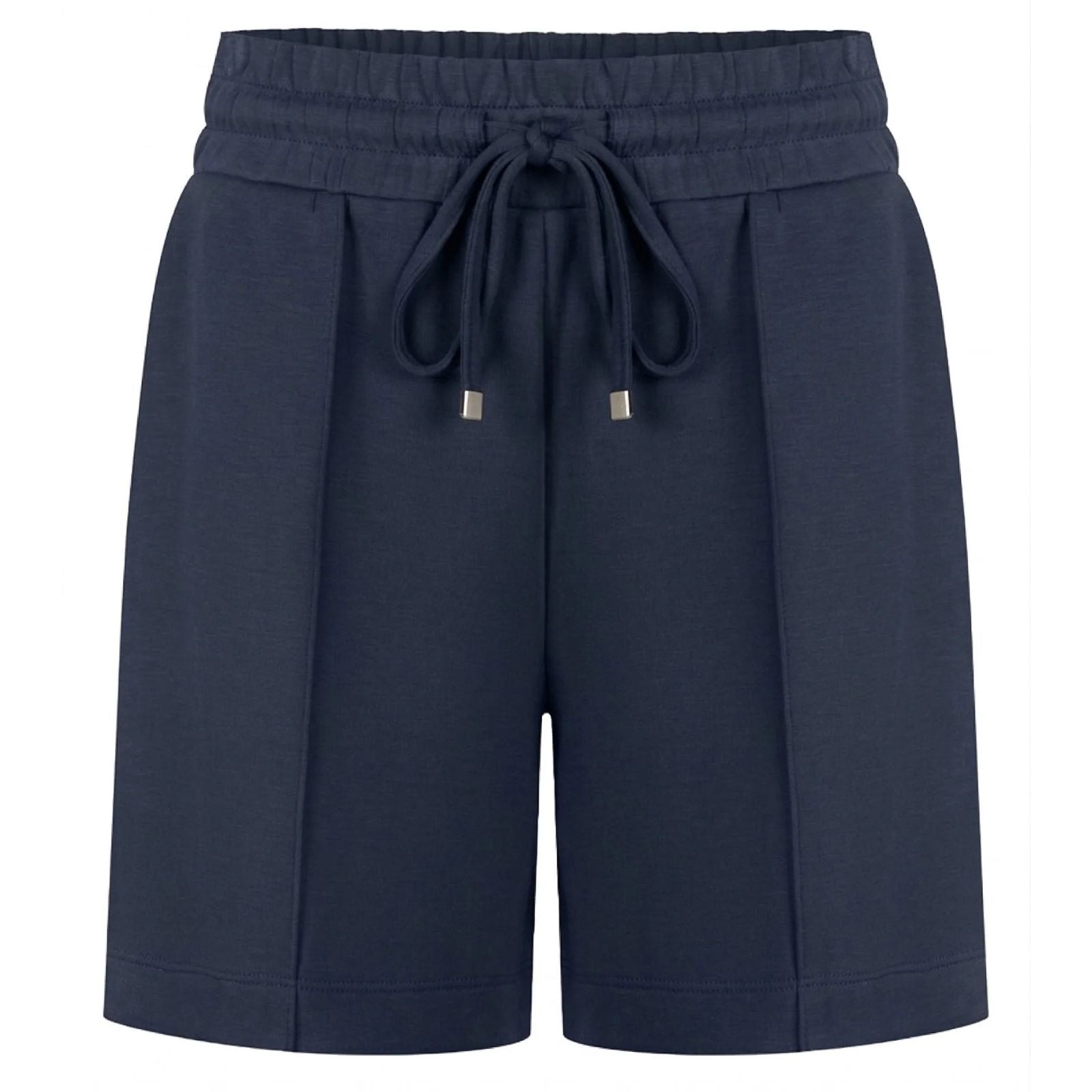 Donkerblauwe sporty short Saskia