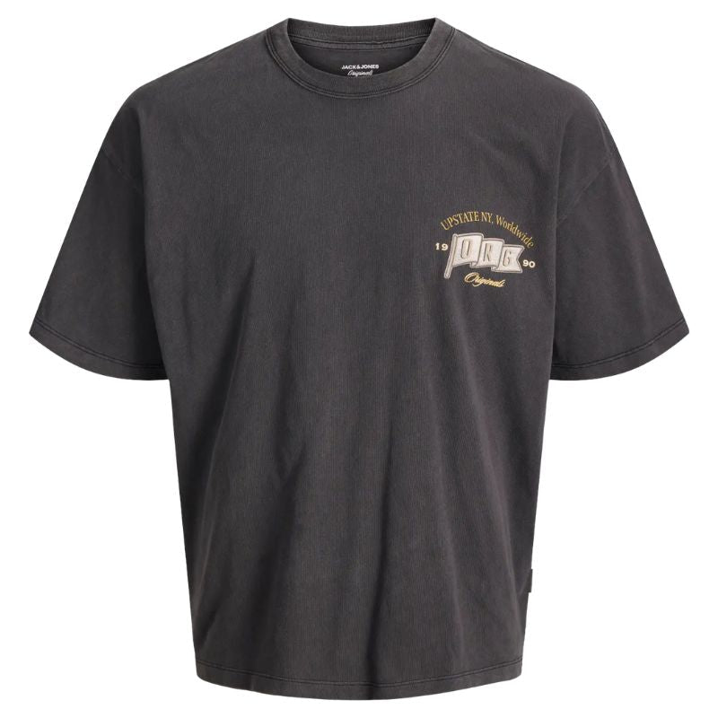 Zwart crew neck t-shirt Upstate - Capuchon Fashion