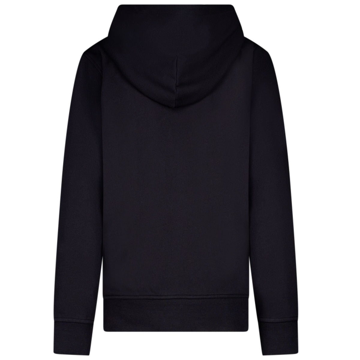 Zwart effen capuchon vest Yutto - Capuchon Fashion