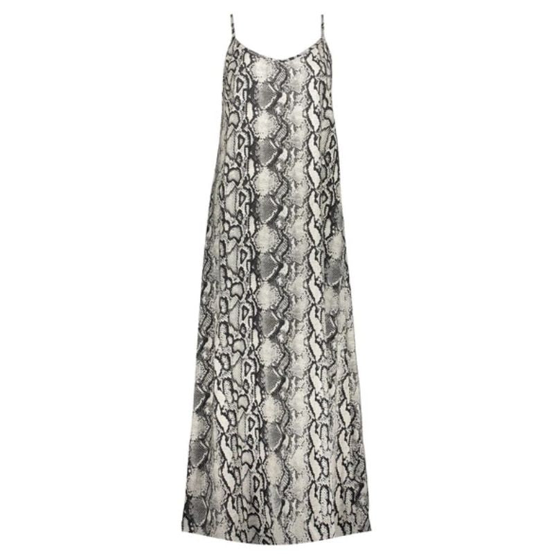 Zwart geprinte jurk 57349 - Capuchon Fashion