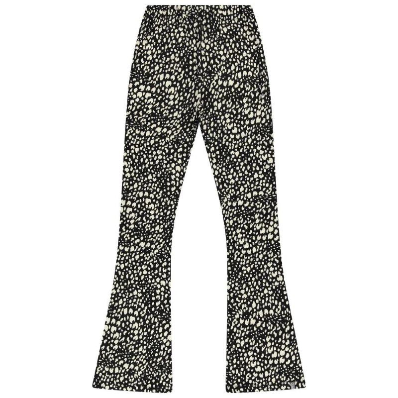 Zwart geprinte pant Pilar - Capuchon Fashion