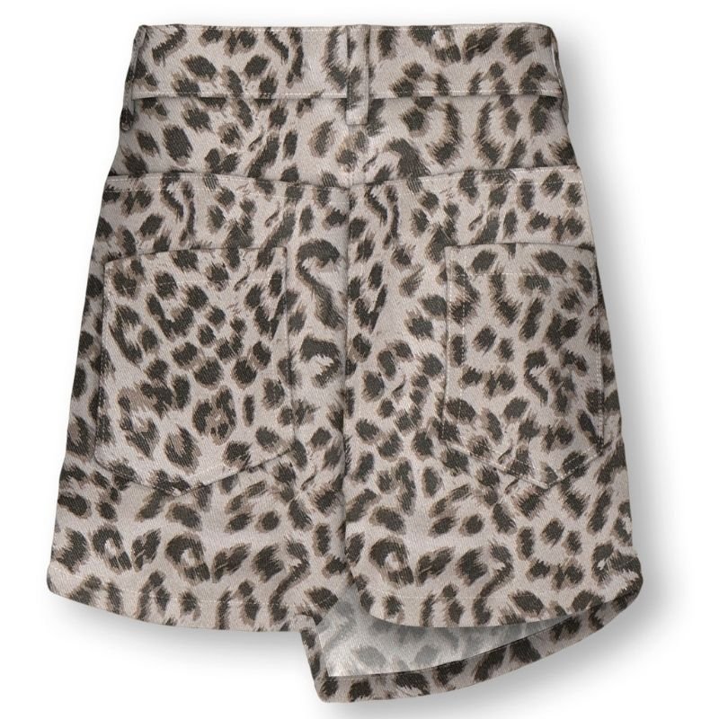 Zwart geprinte skort Anlie-Naomi - Capuchon Fashion