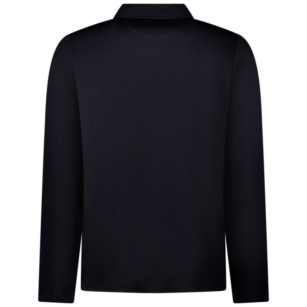 Zwart katoenen zip vest Moylan - Capuchon Fashion