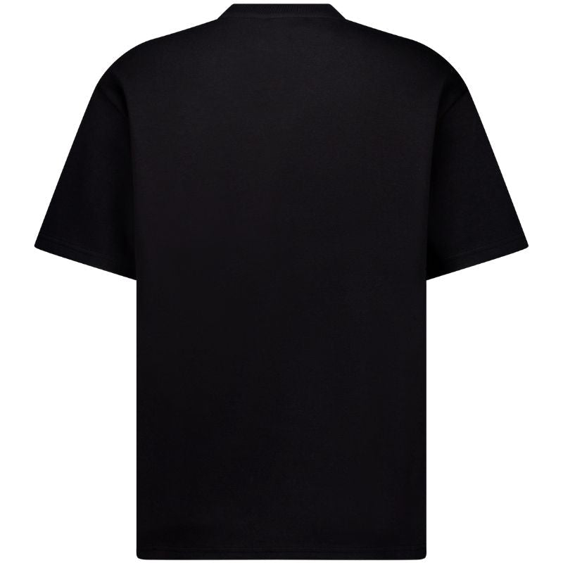 Zwart ronde hals t-shirt Local - Capuchon Fashion