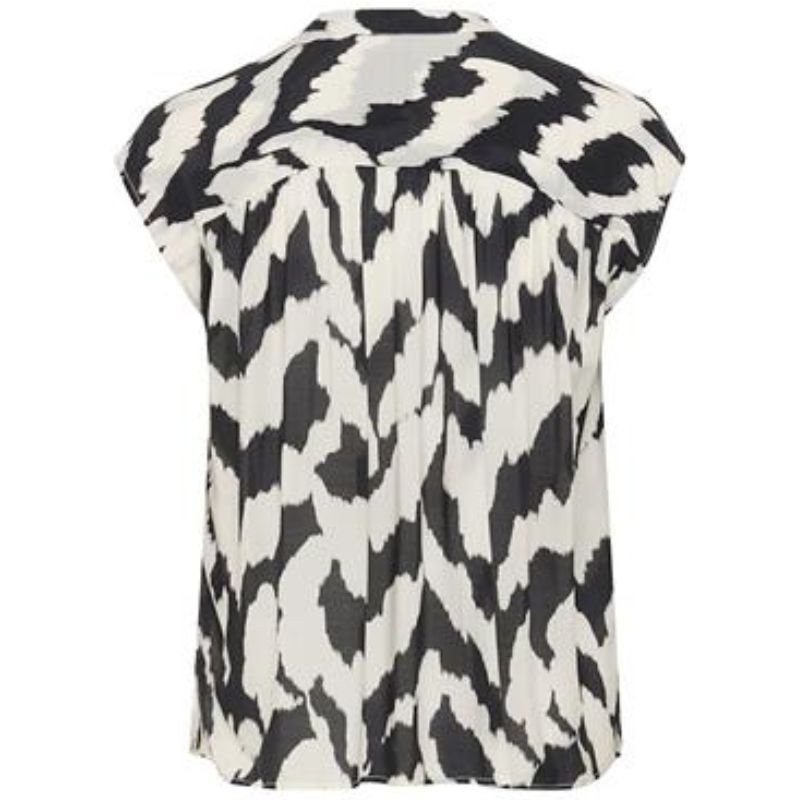 Zwart shirt Kelsie - Capuchon Fashion