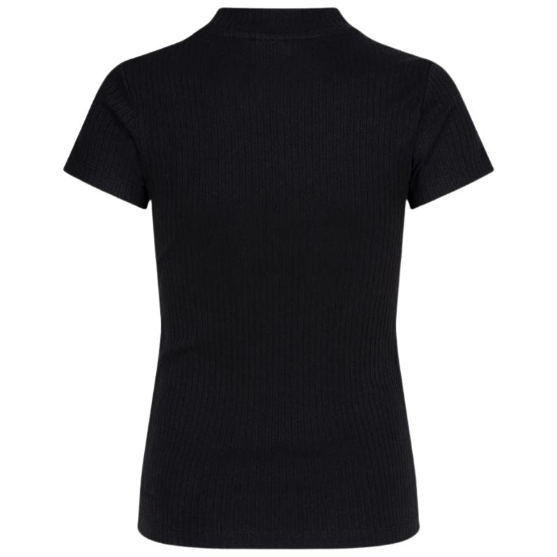 Zwart t-shirt Chest Opening - Capuchon Fashion