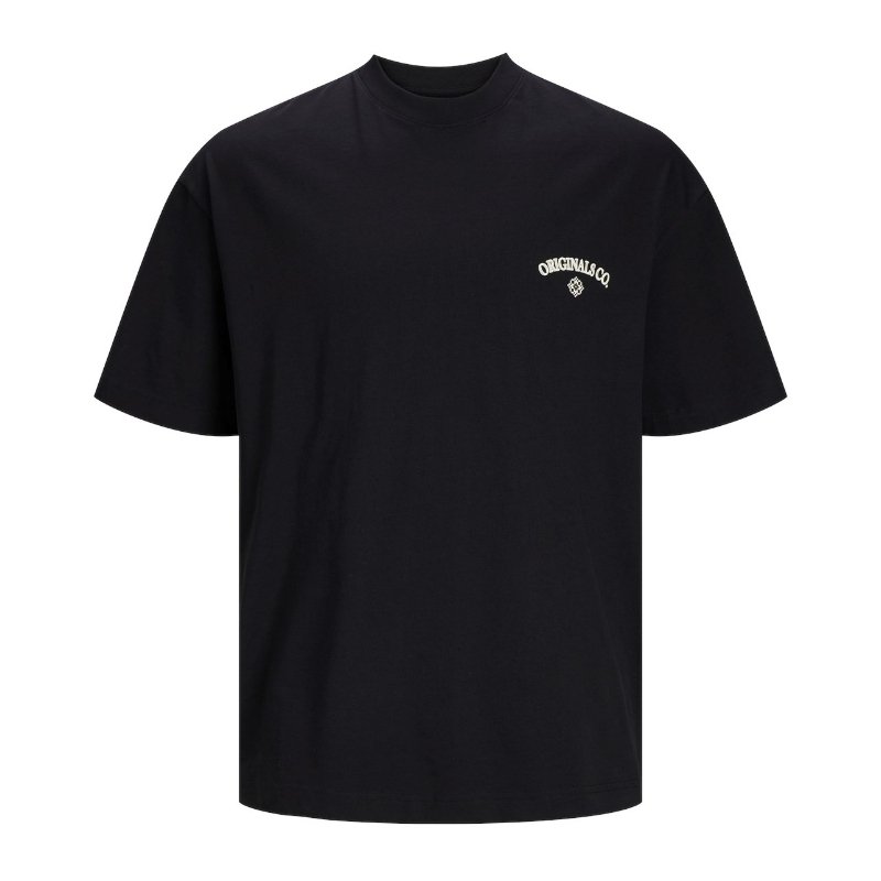 Zwart t-shirt Santorini - Capuchon Fashion