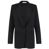 Zwarte blazer Fran - Capuchon Fashion