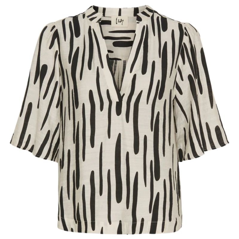 Zwarte blouse Ane - Capuchon Fashion