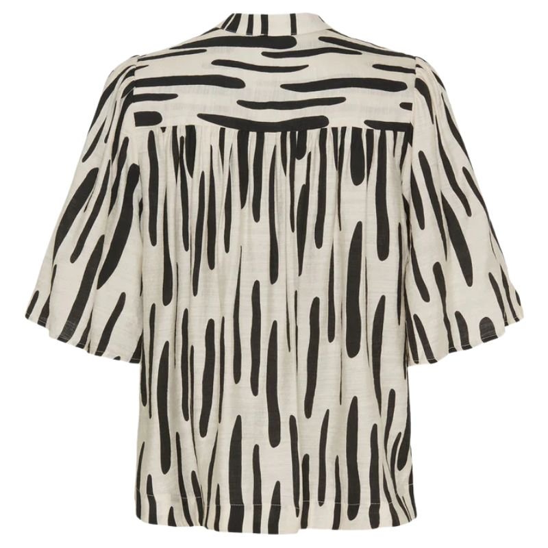 Zwarte blouse Ane - Capuchon Fashion