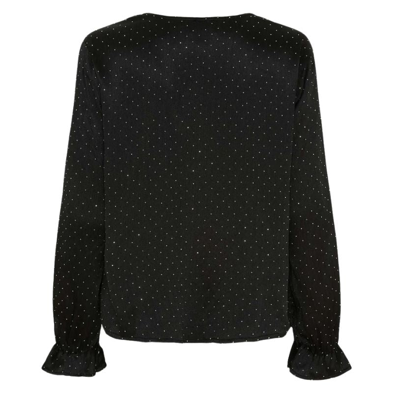 Zwarte blouse Delta - Capuchon Fashion