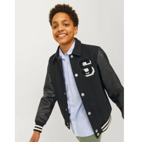 Zwarte bomber jacket Carter - Capuchon Fashion