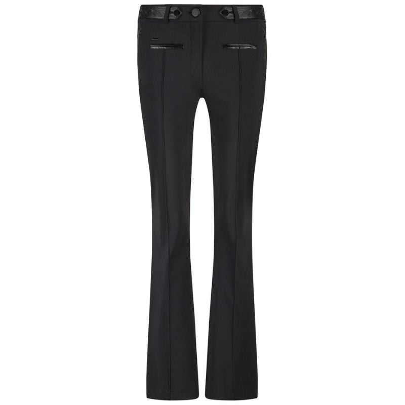Zwarte classic travel flair broek Uni - Capuchon Fashion