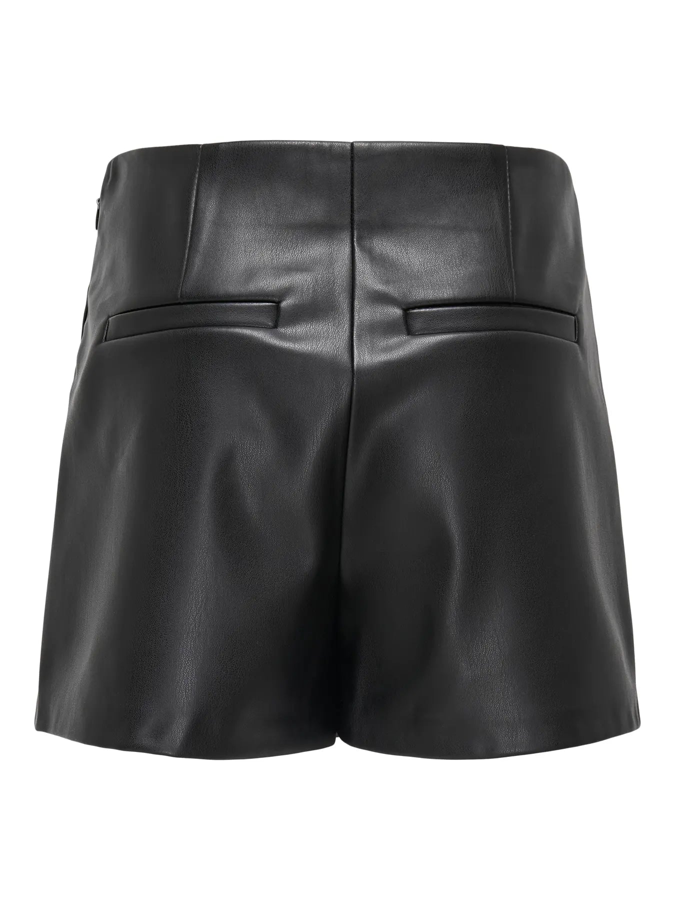 Zwarte faux leather skort Mist - Amili - Capuchon Fashion