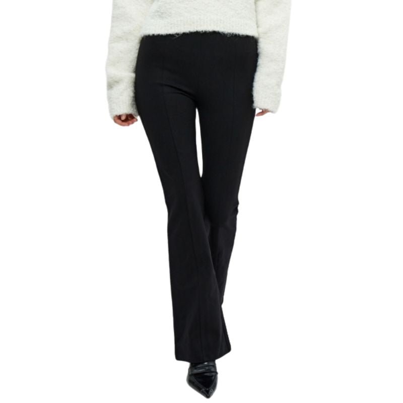 Zwarte flair pant Marcia - Capuchon Fashion