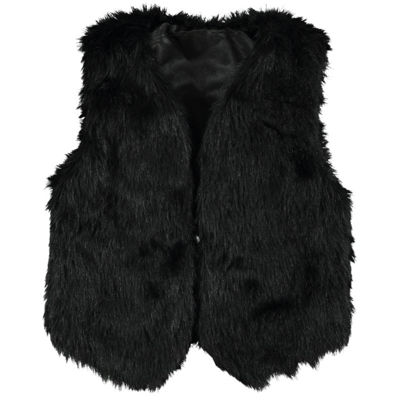 Zwarte gilet Nancy - Capuchon Fashion