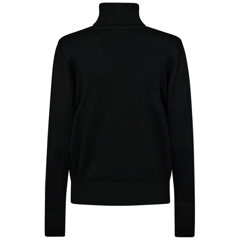 Zwarte high neck pullover Katie - Capuchon Fashion