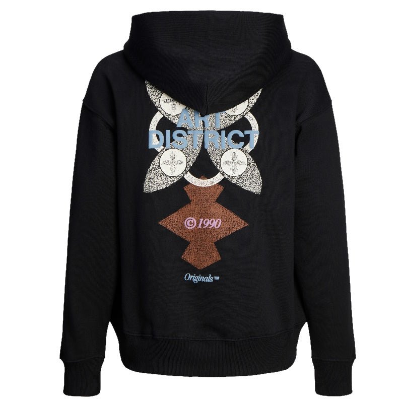 Zwarte hoodie Noho - Capuchon Fashion