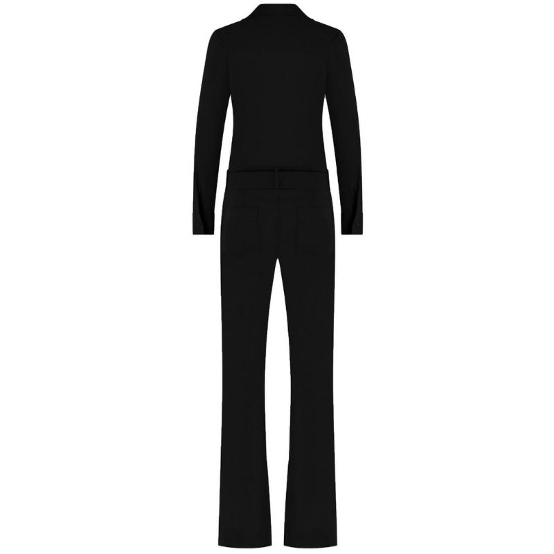 Zwarte jumpsuit Angel LS - Capuchon Fashion
