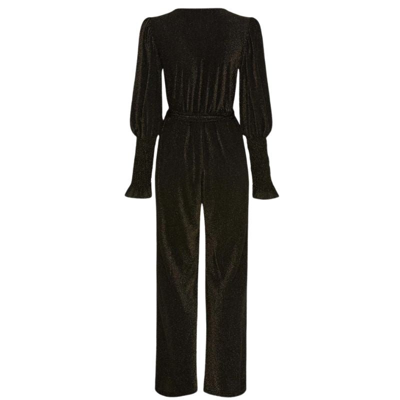 Zwarte jumpsuit Barbel - Capuchon Fashion