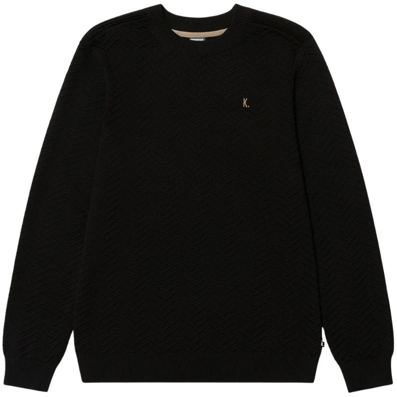 Zwarte knitted sweater New Ryan - Capuchon Fashion