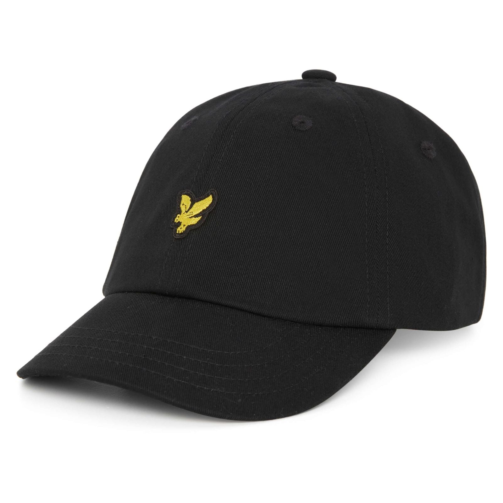 Zwarte logo baseball cap HEB2000VC - Capuchon Fashion