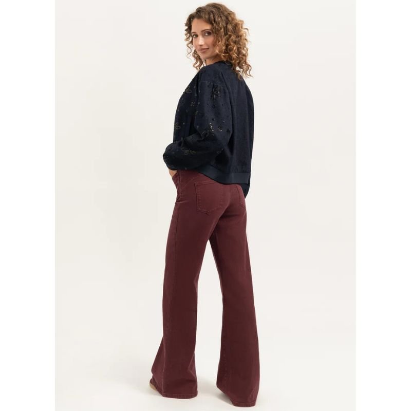Zwarte pailletten bomberjacket Lola - Capuchon Fashion
