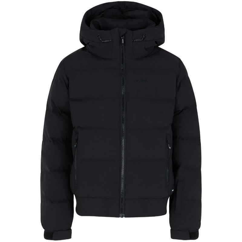 Zwarte puffer snowjacket Eliny - Capuchon Fashion