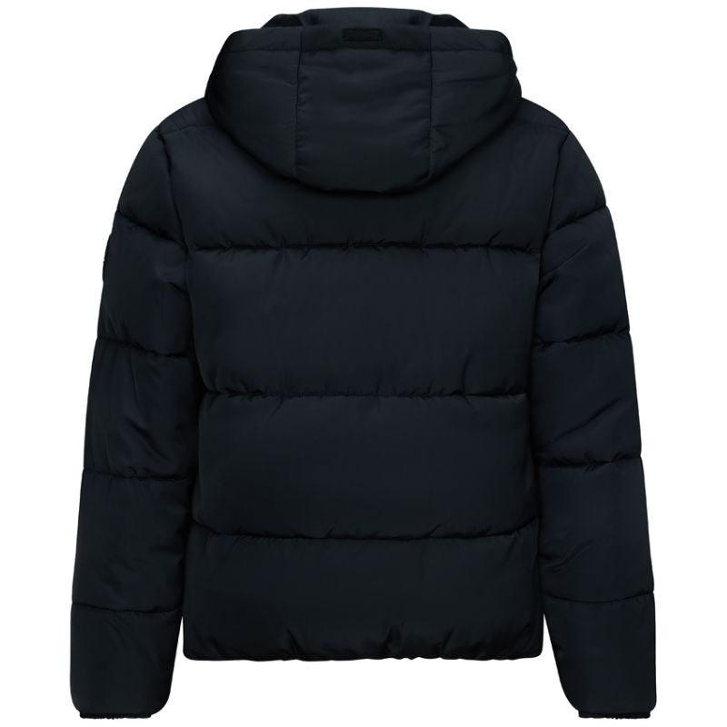 Zwarte puffer winterjacket Tiffany - Capuchon Fashion
