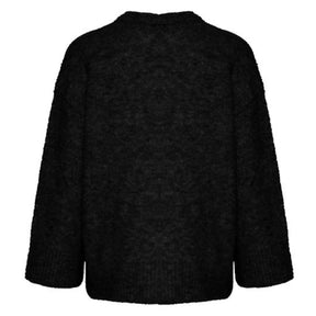 Zwarte pullover Gela - Capuchon Fashion