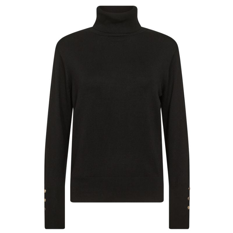 Zwarte pullover Katie - Capuchon Fashion