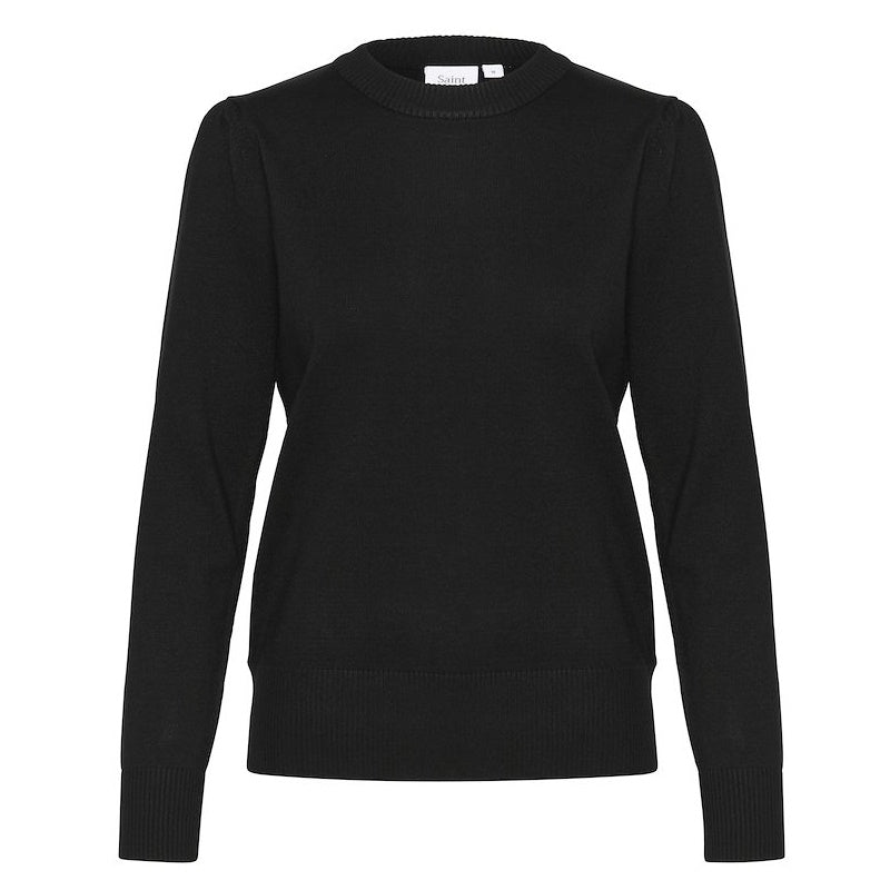 Zwarte pullover Mila - Capuchon Fashion