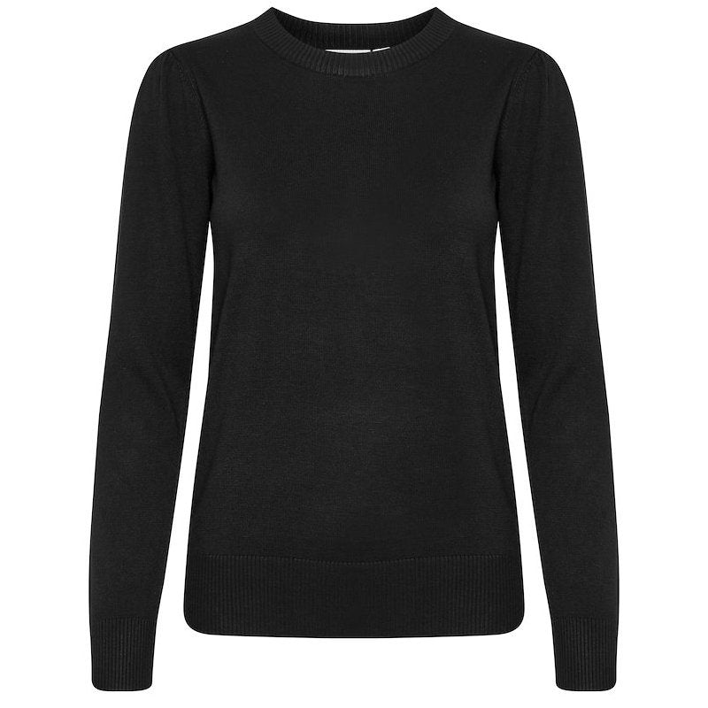 Zwarte pullover Mila - Capuchon Fashion