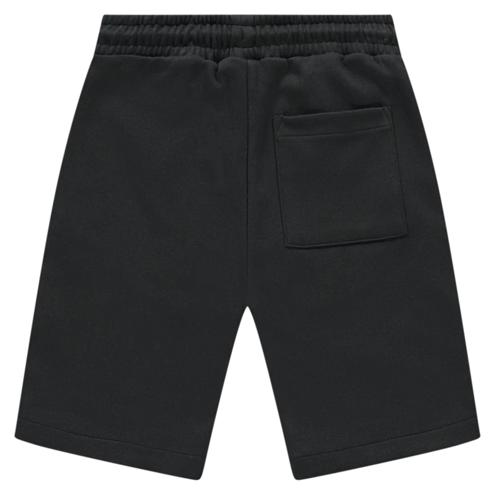 Zwarte regular jogging short Wall - Capuchon Fashion