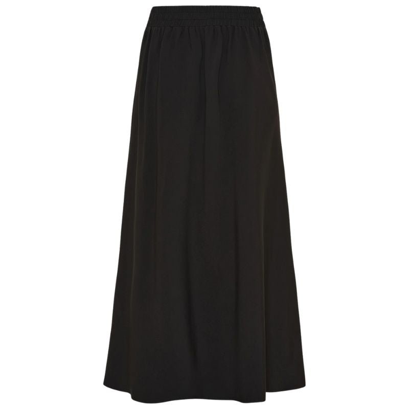 Zwarte rok met elastische band Josia - Capuchon Fashion